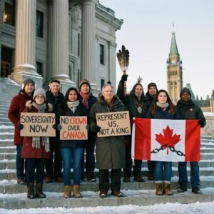 Canadian  protest
